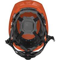 BOLT Front Brim Safety Helmet, CSA Type 2, Ratchet Suspension, Non-Vented Auto-Cam