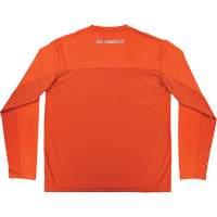 Chemise de refroidissement &agrave; manches longues avec protection solaire et UV Chill-Its 6689, Orange, Petit Auto-Cam