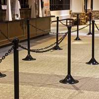 Chaîne de barri&egrave;re en plastique, Vert Auto-Cam