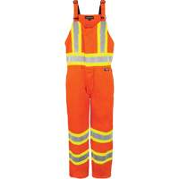 High-Visibility Unlined Overalls, X-Small, High Visibility Orange Auto-Cam