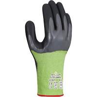 Gants r&eacute;sistants &agrave; la coupe S-TEX Alpha XC821, Taille 6/Petit, Calibre 18, Rev&ecirc;tement Nitrile, Enveloppe en Polyester/Nylon/Polyur&eacute;thane/PEHP/Tungst&egrave;ne, ASTM ANSI niveau A6/EN 388 niveau F Auto-Cam