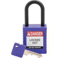 Cadenas de s&eacute;curit&eacute; Velocity, Cadenas de s&eacute;curit&eacute;, Cl&eacute;s diff&eacute;rentes, Nylon, Largeur de 1-1/2" Auto-Cam