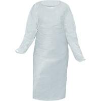 Blouse CoverMe avec passe-pouces, Taille unique, Blanc, Poly&eacute;thyl&egrave;ne Auto-Cam