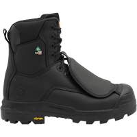 Vulcan Work Boots with External Metguard, Leather, Size 5, Impermeable Auto-Cam