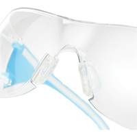 Lunettes de s&eacute;curit&eacute; bleu/blanc Adapt Lite, Lentille Transparent, Antibu&eacute;e/Anti-&eacute;gratignures, ANSI Z87+/R&eacute;pond ou surpasse la norme CSA Z94.3 Auto-Cam