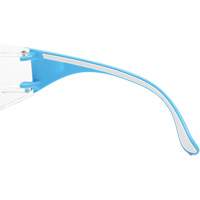 Lunettes de s&eacute;curit&eacute; bleu/blanc Adapt Lite, Lentille Transparent, Antibu&eacute;e/Anti-&eacute;gratignures, ANSI Z87+/R&eacute;pond ou surpasse la norme CSA Z94.3 Auto-Cam