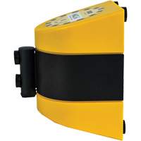 Syst&egrave;me de barri&egrave;re de s&eacute;curit&eacute; HAZLOK, Plastique, Fixation magn&eacute;tique, 30', Ruban Noir et jaune Auto-Cam