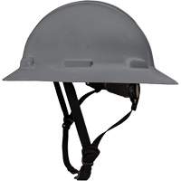 Casque de s&eacute;curit&eacute; &agrave; bordure compl&egrave;te LIDGUARD avec mentonni&egrave;re, R&eacute;pond aux normes CSA type 1, Suspension Rochet, Ventil&eacute; Auto-Cam