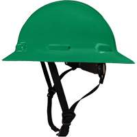 Casque de s&eacute;curit&eacute; &agrave; bordure compl&egrave;te LIDGUARD avec mentonni&egrave;re, R&eacute;pond aux normes CSA type 1, Suspension Rochet, Ventil&eacute; Auto-Cam