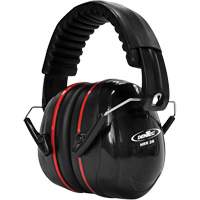 Cache-oreille SEALTEC de s&eacute;rie 500 avec bras doubles en acier inoxydable, Bandeau repliable, 26 dB NRR dB Auto-Cam