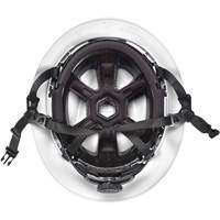 V-Gard H2&reg; Full Brim Safety Helmet, Ratchet Suspension, Non-Vented Auto-Cam