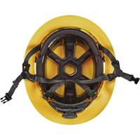 V-Gard H2&reg; Full Brim Safety Helmet, Ratchet Suspension, Non-Vented Auto-Cam