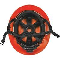 V-Gard H2&reg; Full Brim Safety Helmet, Ratchet Suspension, Non-Vented Auto-Cam