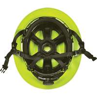 V-Gard H2&reg; Full Brim Safety Helmet, Ratchet Suspension, Non-Vented Auto-Cam