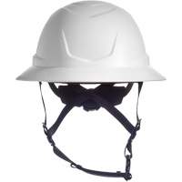 V-Gard H2&reg; Full Brim Safety Helmet, Ratchet Suspension, Non-Vented Auto-Cam