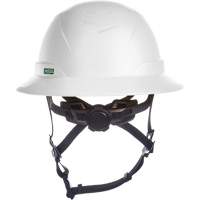 V-Gard H2&reg; Full Brim Safety Helmet, Ratchet Suspension, Non-Vented Auto-Cam