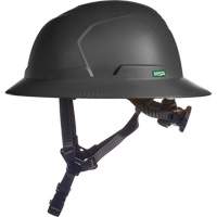 V-Gard H2&reg; Full Brim Safety Helmet, Ratchet Suspension, Non-Vented Auto-Cam