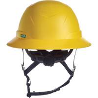 V-Gard H2&reg; Full Brim Safety Helmet, Ratchet Suspension, Non-Vented Auto-Cam