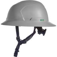 V-Gard H2&reg; Full Brim Safety Helmet, Ratchet Suspension, Non-Vented Auto-Cam