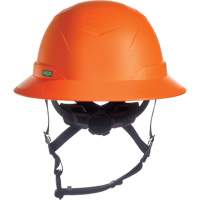 V-Gard H2&reg; Full Brim Safety Helmet, Ratchet Suspension, Non-Vented Auto-Cam
