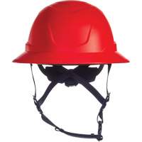 V-Gard H2&reg; Full Brim Safety Helmet, Ratchet Suspension, Non-Vented Auto-Cam