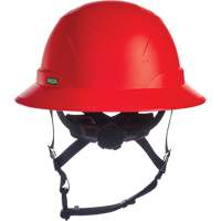 V-Gard H2&reg; Full Brim Safety Helmet, Ratchet Suspension, Non-Vented Auto-Cam