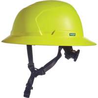 V-Gard H2&reg; Full Brim Safety Helmet, Ratchet Suspension, Non-Vented Auto-Cam