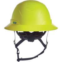 V-Gard H2&reg; Full Brim Safety Helmet, Ratchet Suspension, Non-Vented Auto-Cam
