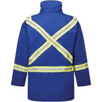 Avenger 9 oz Insulated Parka, Style 3215, Men's, X-Small, Blue Auto-Cam