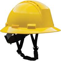 Casque de s&eacute;curit&eacute; &agrave; bord complet Kilimanjaro avec coque en PEHD, R&eacute;pond aux normes CSA type 2, Suspension Rochet, Ventil&eacute; Auto-Cam