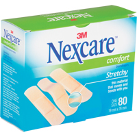 Nexcare™ Comfort Strips, Rectangular/Square, 3", Fabric, Sterile SN659 | Auto-Cam