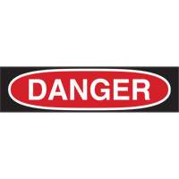 Enseigne «Danger», 7" x 10", Polystyrène, Anglais SW638 | Auto-Cam