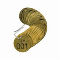 Étiquettes numérotées en laiton pour vannes «STM» SX772 | Auto-Cam