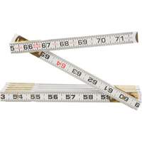 R&egrave;gle Red End Two Way, 6' lo, Bois, Graduations de 1/16" Auto-Cam