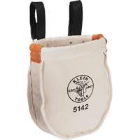 Sac &agrave; outils utilitaire avec connexion &agrave; boucle, Toile, 1 pochettes, Beige/Noir Auto-Cam