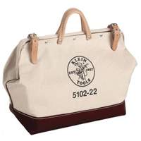 Sac d'outils robuste de 22 po, Toile, 1 pochettes, Brun/Naturel Auto-Cam