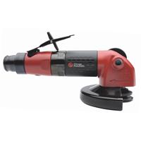 Industrial Angle Grinders, 5" Wheel, 1/2" NPT Inlet, 12000 RPM Auto-Cam
