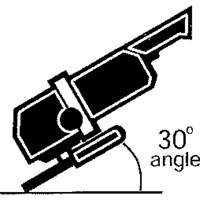 Meule rapide A24N, 6" x 1/4", Arbre 7/8", Oxyde d'aluminium, Type 27 Auto-Cam