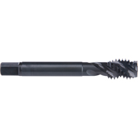 45° Spiral Flute Tap, High Speed Cobalt, 6-32 Thread, 2" L Auto-Cam