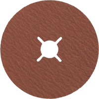 Disque en fibre, C&eacute;ramique, 80, 4-1/2" Dia x 7/8" Arbre Auto-Cam