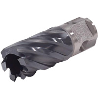 Icecut Universal Shank Annular Core Cutter, 7/16" Diameter, High Speed Steel, 1" Depth of Cut, 3/4" Shank Auto-Cam