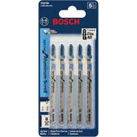 Lames de scie sauteuse, Acier rapide, Tige en T, 4" lo, 8 dents par pouce Auto-Cam
