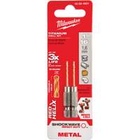 Shockwave Drill Bit, 1/16", Titanium, 5/8" Flute, 135° Point Auto-Cam