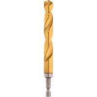 Shockwave Drill Bit, 1/2", Titanium, 3-21/64 Flute, 135° Point Auto-Cam
