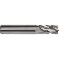 Square End Mill, 3/16" Dia., 2" L, 4 Flutes, 3/16" Shank, Carbide Auto-Cam