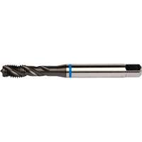 Blue Shark Spiral Flute Tap, High Speed Cobalt, 1/4"-28 Thread, 3.15" L Auto-Cam