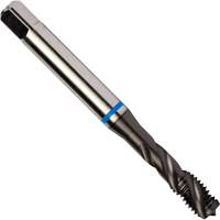 Blue Shark Spiral Flute Tap, High Speed Cobalt, 1/4"-28 Thread, 3.15" L Auto-Cam