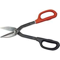 Tinner Snips, 2-3/4" Cut Length, Straight Cut Auto-Cam