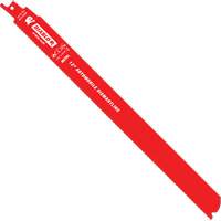 Reciprocating Blade for Auto Dismantling, Bi-Metal, 14-18 TPI, 12" L x 1" W Auto-Cam
