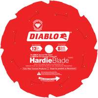 HardieBlade Cutting Saw Blade, 12", 8 Teeth, Fibre Cement Use Auto-Cam